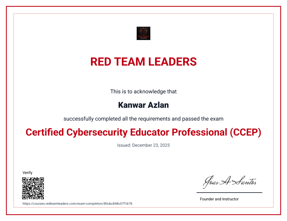 CCEP Certificate